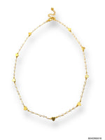 Theia Harper Heart and Pearl Necklace