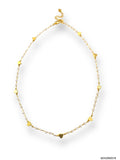 Theia Harper Heart and Pearl Necklace
