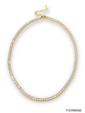 Theia Designs Paloma 3mm CZ Tennis Necklace