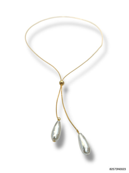 Theia Charlotte Lariat Necklace
