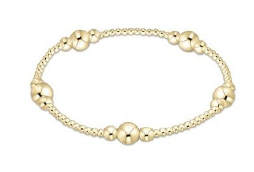Enewton Purpose Gold 6mm Bead Bracelet