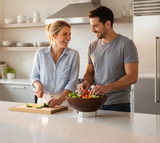 Michael Aram Reflective Wood Salad Bowl