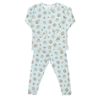 Dear Perli Toddler Pajama Set in Baby Baller - 2T