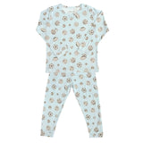 Dear Perli Toddler Pajama Set in Baby Baller - 2T