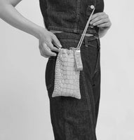 Daniella Lehavi Tokyo Phone Pocket in Vanilla