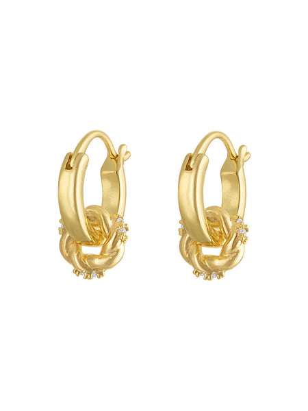 Kinsey Designs Rondelle Huggie Earring