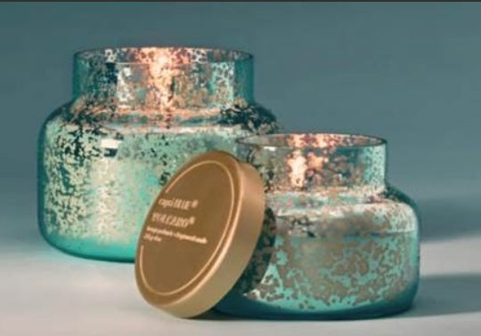 Capri Blue Volcano Icy Blue Mercury 8oz Jar Candle