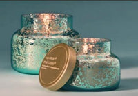 Capri Blue Volcano Icy Blue Mercury Glass 19oz Jar Candle