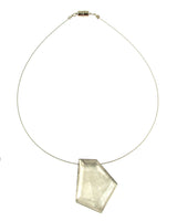 Origin Facet Cut Pendant Necklace