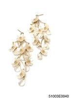 Theia Delilah Floral Chandelier Earring