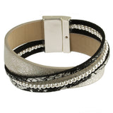 Origin Metallic Print Twist Bracelet