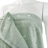 Everplush Extra Plush Bath Wrap + Hair Turban Set - Sage Green