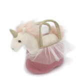 Mon Ami Ophelia Unicorn Plush Toy in Purse Set