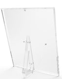 Tara Wilson Beveled Clear Lucite Picture Frame 8x10