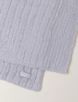 Barefoot Dreams COZYCHIC®Angular Ribbed Blanket in Oyster