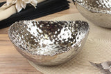 Pampa Bay Medium Snack Bowl in Silver Titanium