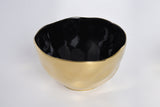 Pampa Bay Extra Large Bowl with Black and Gold Titanium