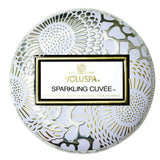 Voluspa Sparkling Cuvee Mini Tin Candle