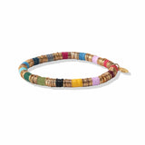 Ink + Alloy Grace Multi Colored and Gold Sequin Stretch Bracelet
