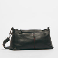 Hammitt VIP Satchel Baguette in Black with Gunmetal
