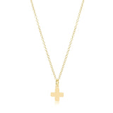 Enewton 16" Signature Cross Gold Charm Necklace