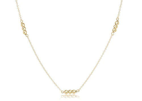 Enewton Joy Simplicity Necklace gold - 3mm