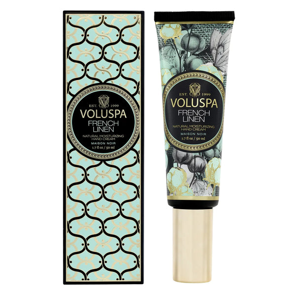 Voluspa French Linen Travel Hand Cream