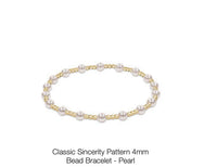 Enewton Classic Sincerity Pattern 4mm Bead Bracelet Pearl