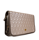 PurseN Getaway Toiletry Case in Natural Luster Quilted