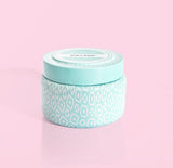 Capri Blue Volcano Aqua Print Travel 8.5oz Tin Candle
