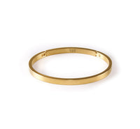 B.Tiff Plain Bracelet in Gold