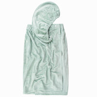 Everplush Extra Plush Bath Wrap + Hair Turban Set - Sage Green