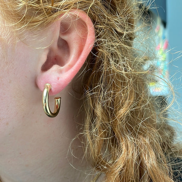 iishii Designs Gold Filled 22mm Hoop Earring