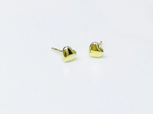 Iishii Designs Solid Heart Stud Earring