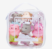Elegant Baby Ballet Party Squirties Bath Toys