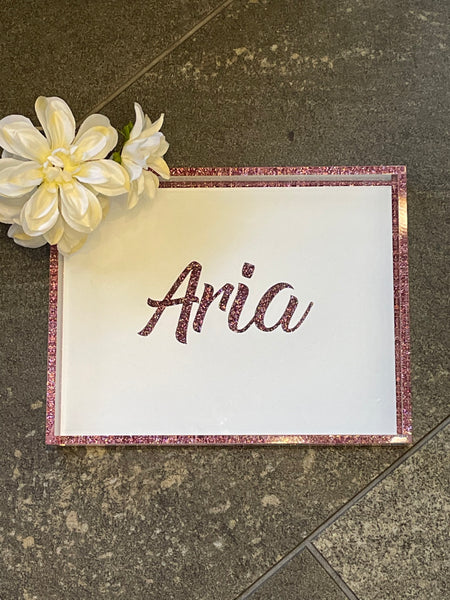 Acrylic Tray 7x9 or 8x8 - Customize for the perfect gift!