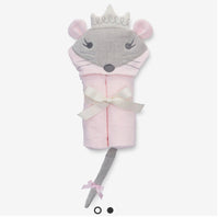 Elegant Baby Princess Mouse Hooded Baby Bath Towel