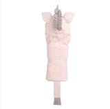 Elegant Baby Pink Unicorn Hooded Baby Bath Towel