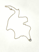 Iishii Designs 6mm Bevel Set CZ Drop Chain Necklace