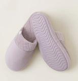 Barefoot Dreams LuxChic Slippers in Faded Rose