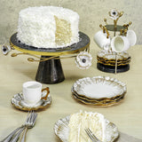 Michael Aram Anemone Demitasse Set with Stand