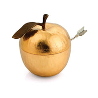 Michael Aram Apple Honey Pot with Spoon