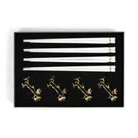 Michael Aram Cherry Blossom Chopsticks and Stand Set