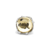 Michael Aram Enchanted Forest Ring with Gold Doublet and Diamonds size 8 (originally $1000)