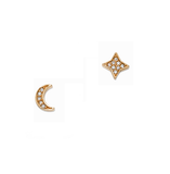 Tai Mix Stud - Star and Moon Set