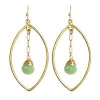 Margo Rebecca Kathy Framed Dangle Drop Earring