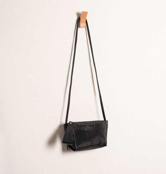 Daniella Lehavi Vega Clutch/Wristlet/Crossbody Bag in 3D Black